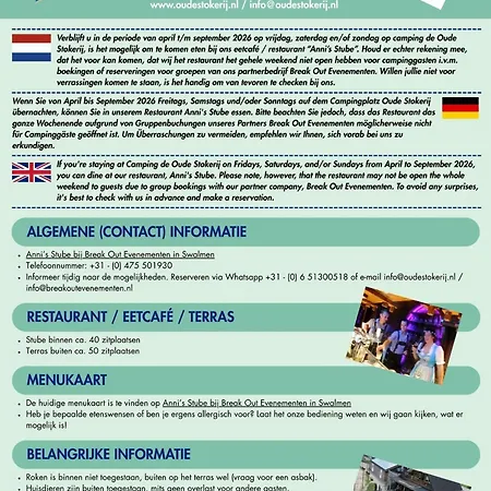 فندق مبيت وإفطار Hoogte Fantasie *